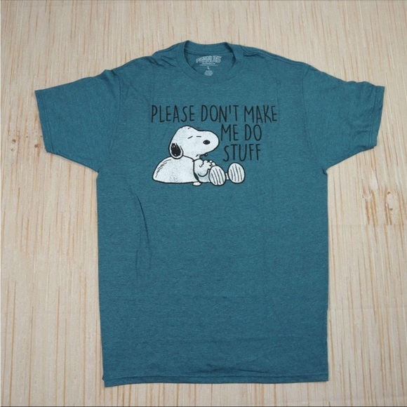 peanuts snoopy Shirts Peanuts Snoopy T Shirt Green Color Short Sleeve Poshmark